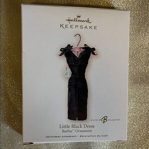 Hallmark Keepsake Black Dress Ornament